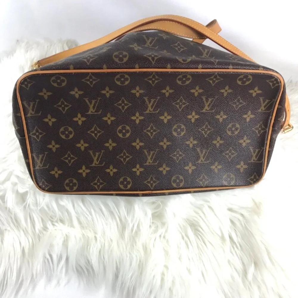 ๐ HUGE XL LOUIS VUITTON ZIPPER TOTE PALERMO GM W/RECEIPT - Picture 6 of 16